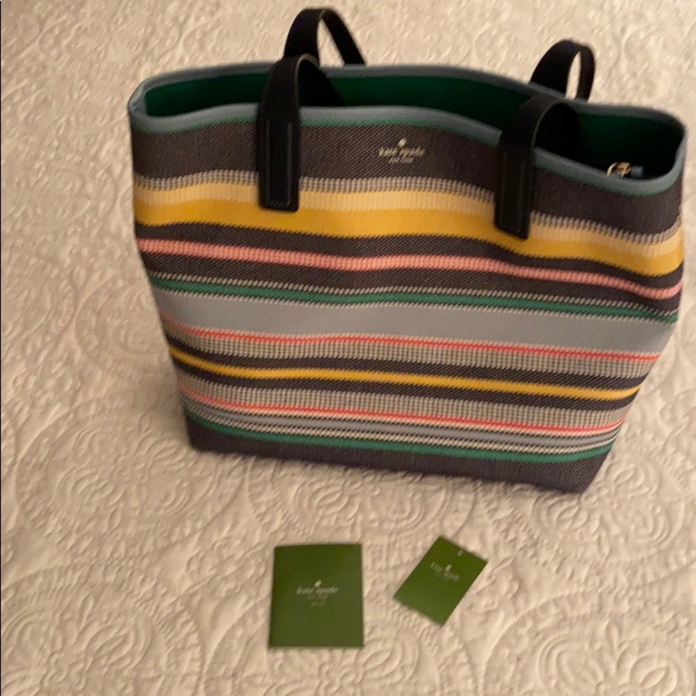 Kate Spade Stripe Boardwalk Tote